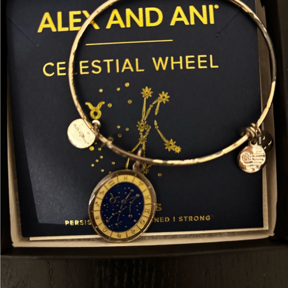 Alex & Ani bracelet- Celestial Wheel Taurus
